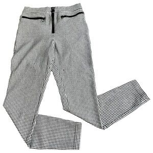 Urban Outfitters Black and White Gingham Skinny Pants Size 4